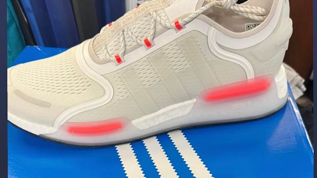 Trevor Lawrence's Instagram story shows new Adidas NMD shoes.
